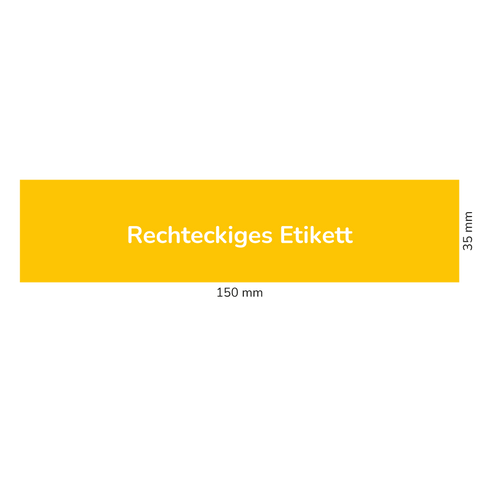 Elegante Elena – Rechteckiges Etikett 250g (Twist-Off)