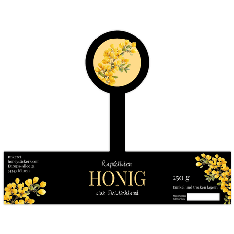 Elegante Elena – Etikett mit Gewährverschluss 250g (Twist-Off)