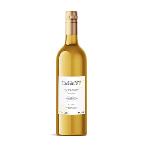 Charmanter Charly – Rechteckiges Rückenetikett 70x100mm für 750ml Met