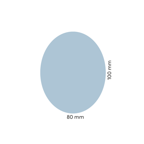 Moderner Marlo – Ovales Flaschenetikett 80x100mm für 750ml Met