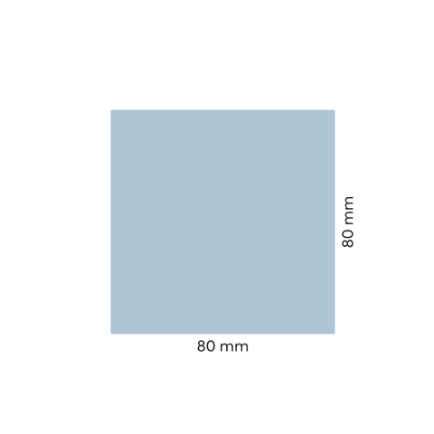 Moderner Marlo – Quadratisches Flaschenetikett 80x80mm für 500ml Met