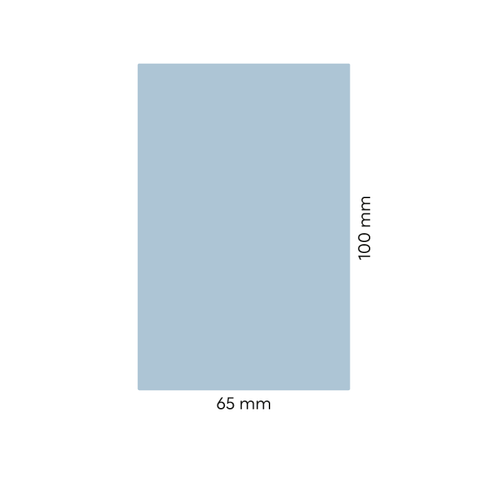 Leere Lola – Rechteckiges Flaschenetikett 65x100mm für 500ml Met
