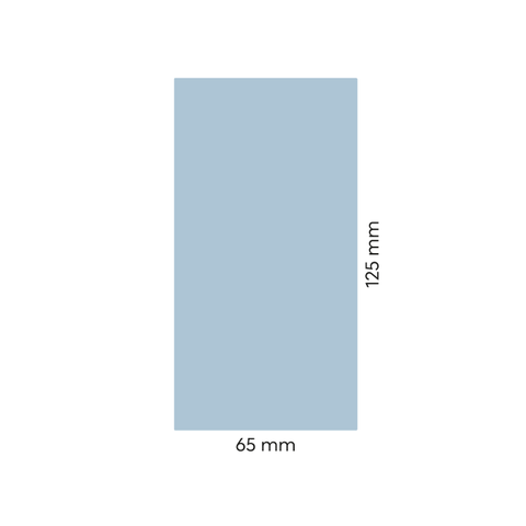 Moderner Marlo – Rechteckiges Flaschenetikett 65x125mm für 750ml Met