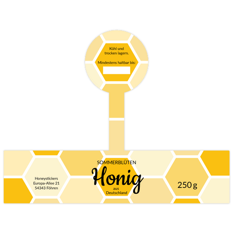 Wabiger Walter – Etikett mit Gewährverschluss 250g (Twist-Off)