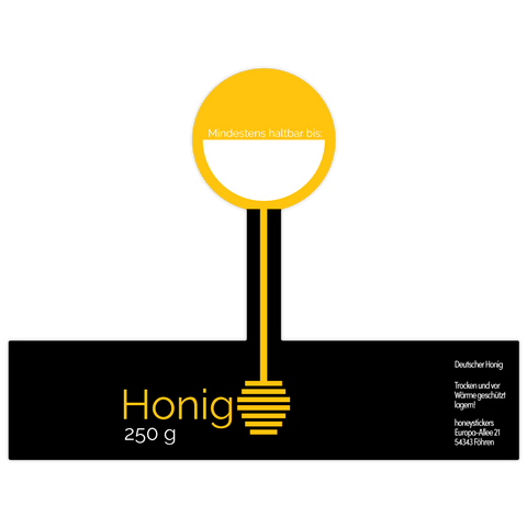 Klassischer Karl – Etikett mit Gewährverschluss 250g (Twist-Off)