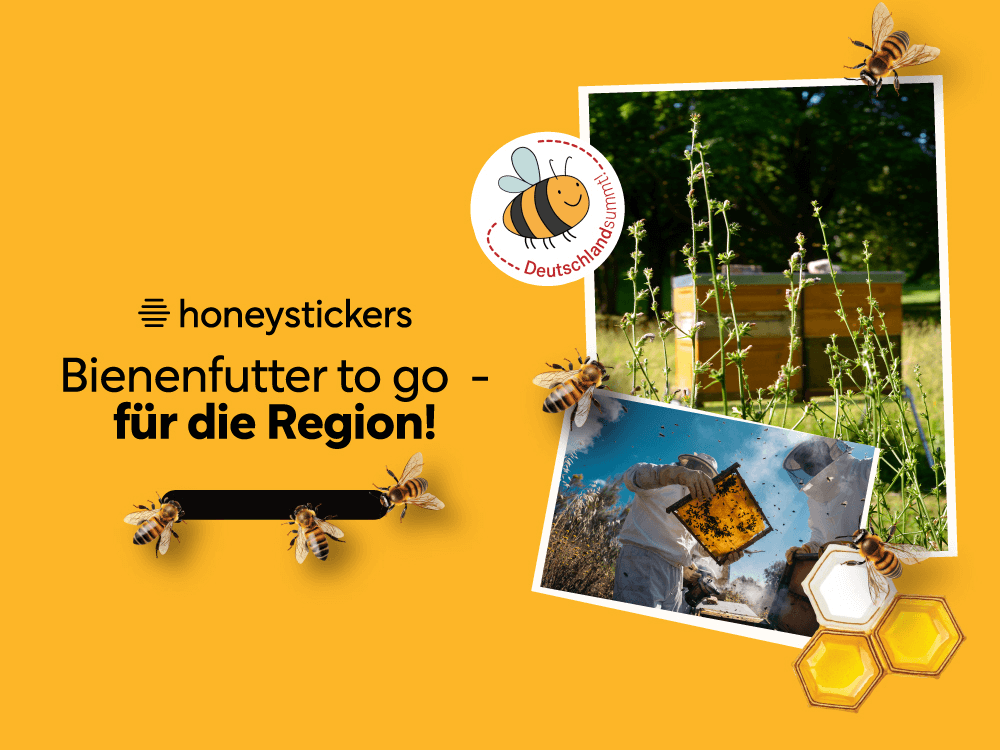 Bienenfutter to go – für den guten Zweck