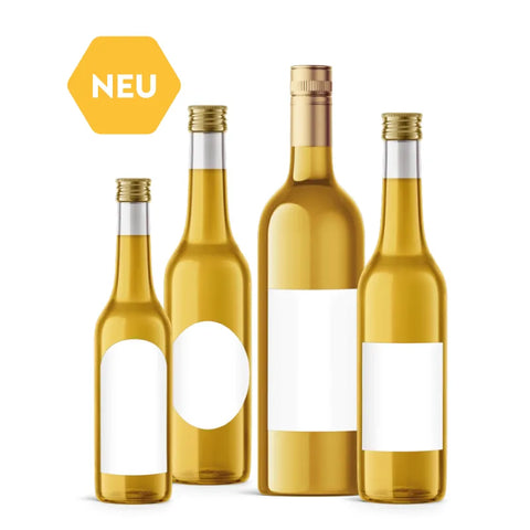 Leere Lola – Flaschenetiketten für Met