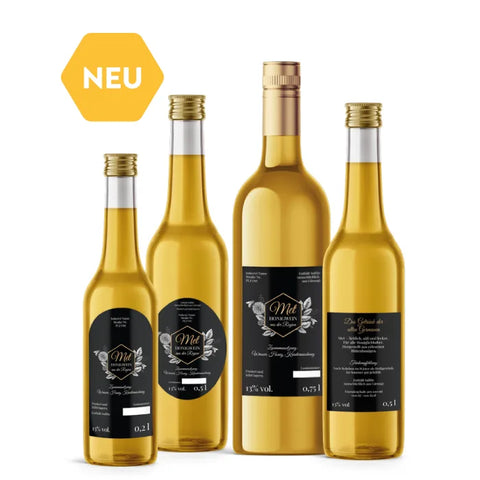 Nobler Norbert – Flaschenetiketten für Met