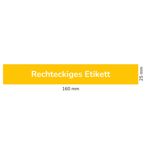 Leere Lola – Rechteckiges Etikett 170g Reisglas 212ml (Deep-Twist-Off)