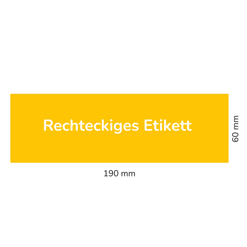 Leere Lola – Rechteckiges Etikett 1000g - Österreich