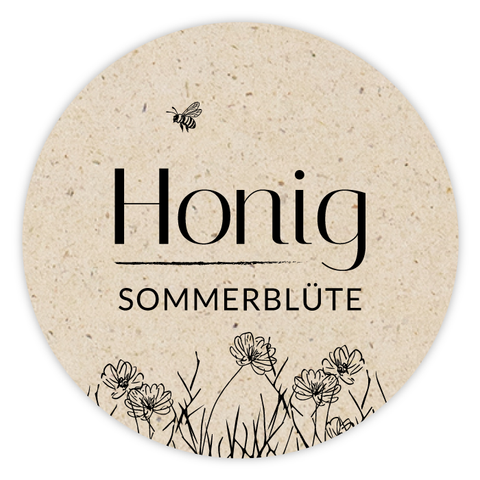 Idyllische Ida – Deckeletikett 250g (Kunststoffdeckel)