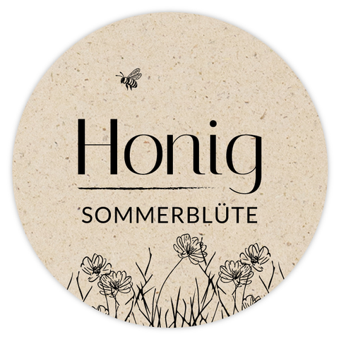 Idyllische Ida – Deckeletikett 500g (Kunststoffdeckel)