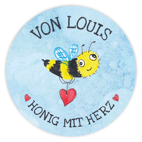 Lustiger Louis – Deckeletikett 1000g (Twist-Off)