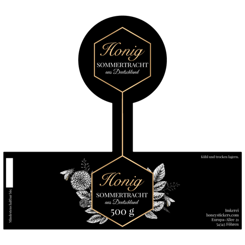 Nobler Norbert - Etikett mit Gewährverschluss 500g (Kunststoffdeckel)