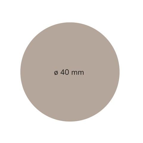 Gefahrenhinweise – Runder Kerzensticker 40mm