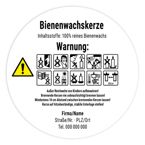 honeystickers_Kerze_Gefahrenhinweis