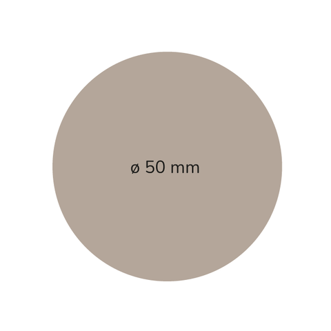 Gefahrenhinweise – Runder Kerzensticker 50mm