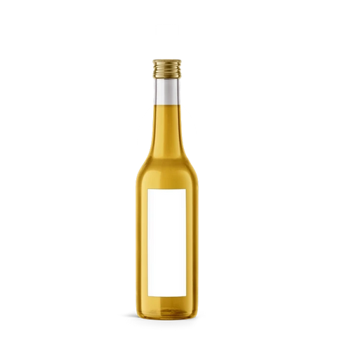 Leere Lola – Rechteckiges Rückenetikett 35x90mm für 200ml Met