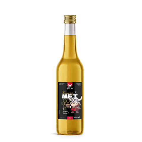 Wilder Wiki – Rechteckiges Flaschenetikett 65x100mm für 500ml Met