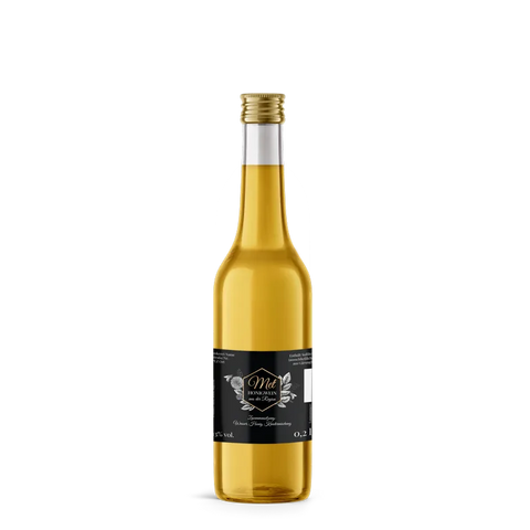 Nobler Norbert – Rechteckiges Flaschenetikett 70x60mm für 200ml Met