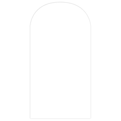 Leere Lola – Rechteckiges Flaschenetikett mit Abrundung 65x125mm für 750ml Met