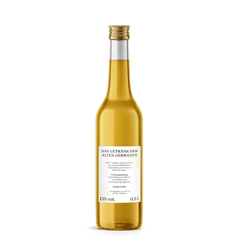 Charmanter Charly – Rechteckiges Rückenetikett 60x80mm für 500ml Met