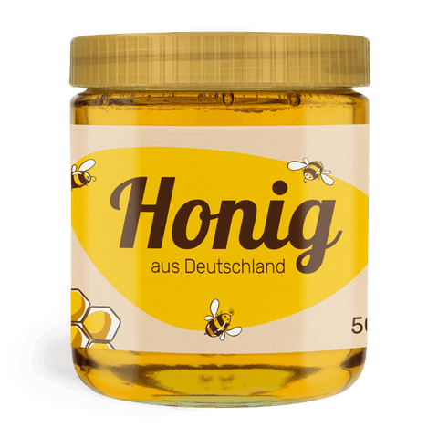 Summende Susi – Rechteckiges Etikett 500g (Kunststoffdeckel)