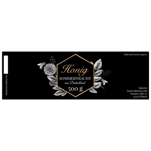 Nobler Norbert - Rechteckiges Etikett 500g (Kunststoffdeckel)