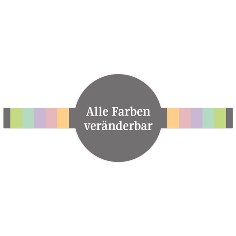 Kunterbunte Karla – Siegeletikett mit doppeltem Frischesiegel 500g (Kunststoffdeckel)