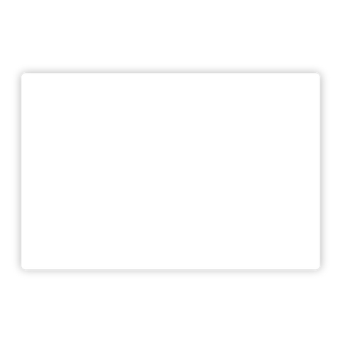 Rechteckiger Sticker 35x23mm - Blanko