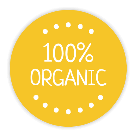 Runder Sticker 30x30mm - Organic