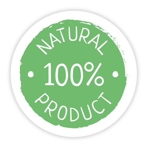 Runder Sticker 30x30mm - Natural Product