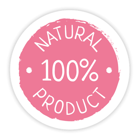 Runder Sticker 30x30mm - Natural Product