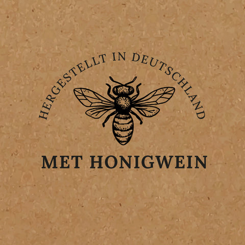 Natürliche Nadja – Flaschenetiketten für Met