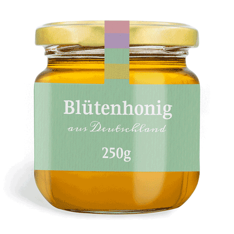 Kunterbunte Karla - Verschlussetikett 250g (Kunststoffdeckel)