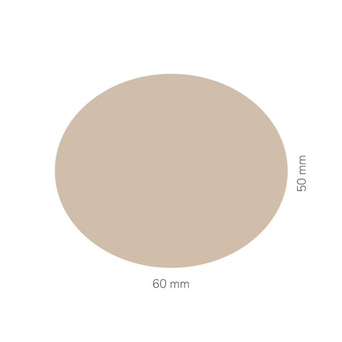 Charmanter Charly – Ovaler Aufkleber 60x50mm für Kerzen im 375g-Glas
