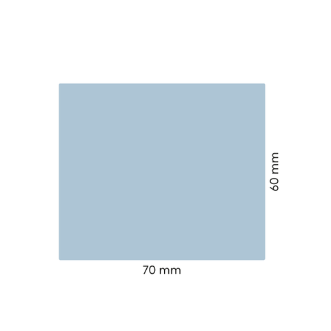 Leere Lola – Rechteckiges Flaschenetikett 70x60mm für 200ml Met