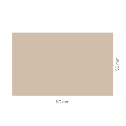 Charmanter Charly – Rechteckiger Aufkleber 80x50mm für Kerzen im 500g-Glas