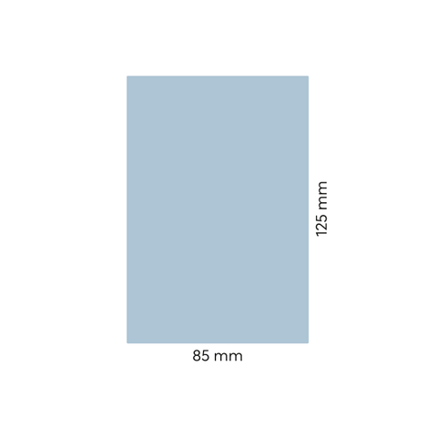 Moderner Marlo – Rechteckiges Flaschenetikett 85x125mm für 750ml Met