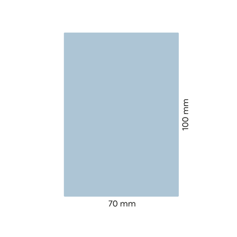 Leere Lola – Rechteckiges Rückenetikett 70x100mm für 750ml Met