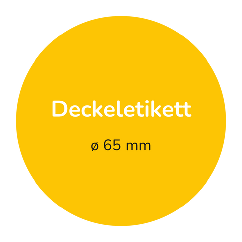 Blumige Birgit – Deckeletikett 500g (Kunststoffdeckel)