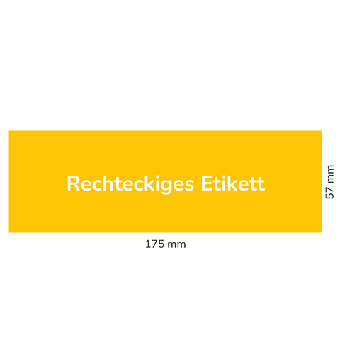 Blumige Birgit – Rechteckiges Etikett 500g (Kunststoffdeckel)