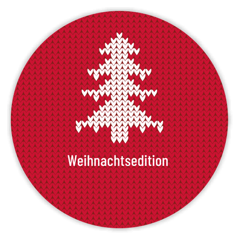 Weihnachtliche Wilma – Deckeletikett 250g (Kunststoffdeckel)
