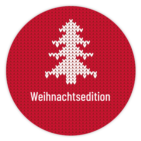 Weihnachtliche Wilma - Deckeletikett 1000g (Twist-Off)