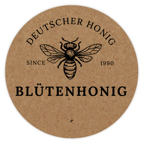 Natürliche Nadja – Deckeletikett 500g (Kunststoffdeckel)