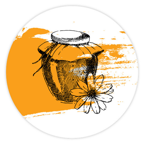 Klecksige Katja – Deckeletikett 1000g (Twist-Off)