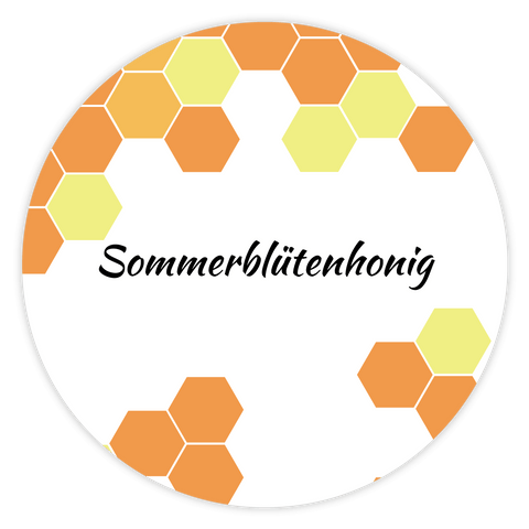 Sommerliche Sonja – Deckeletikett 1000g (Twist-Off)