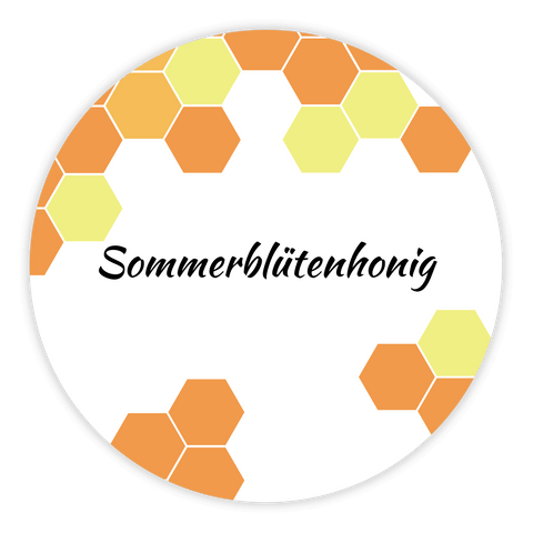 Sommerliche Sonja – Deckeletikett 250g (Kunststoffdeckel)