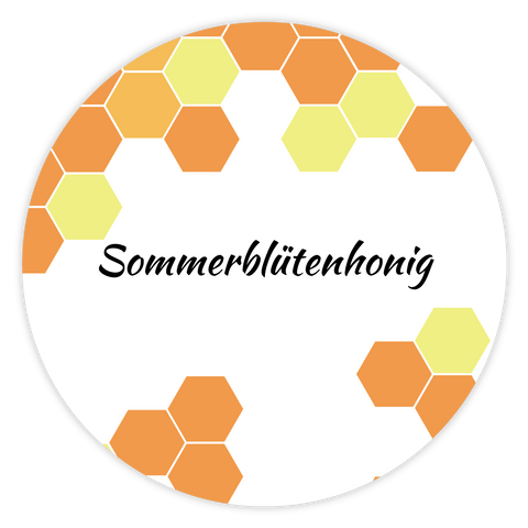 Sommerliche Sonja – Deckeletikett 500g (Twist-Off)